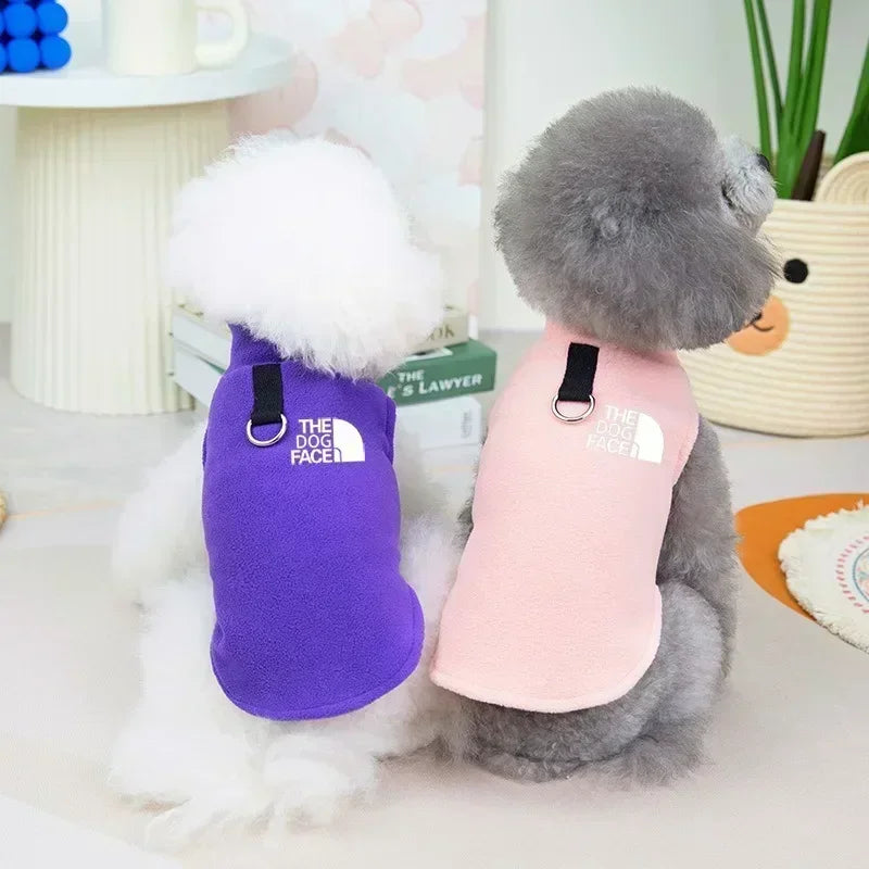 Dog Fleece Sweater – Warm Vest for Autumn/Winter