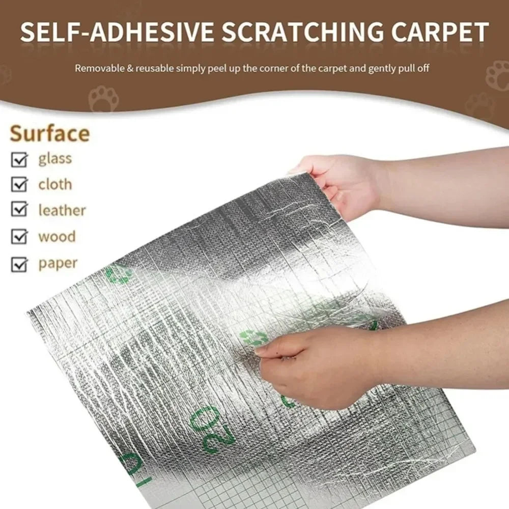 Anti-Cat Scratch Sofa Mat – Self-Adhesive Pad