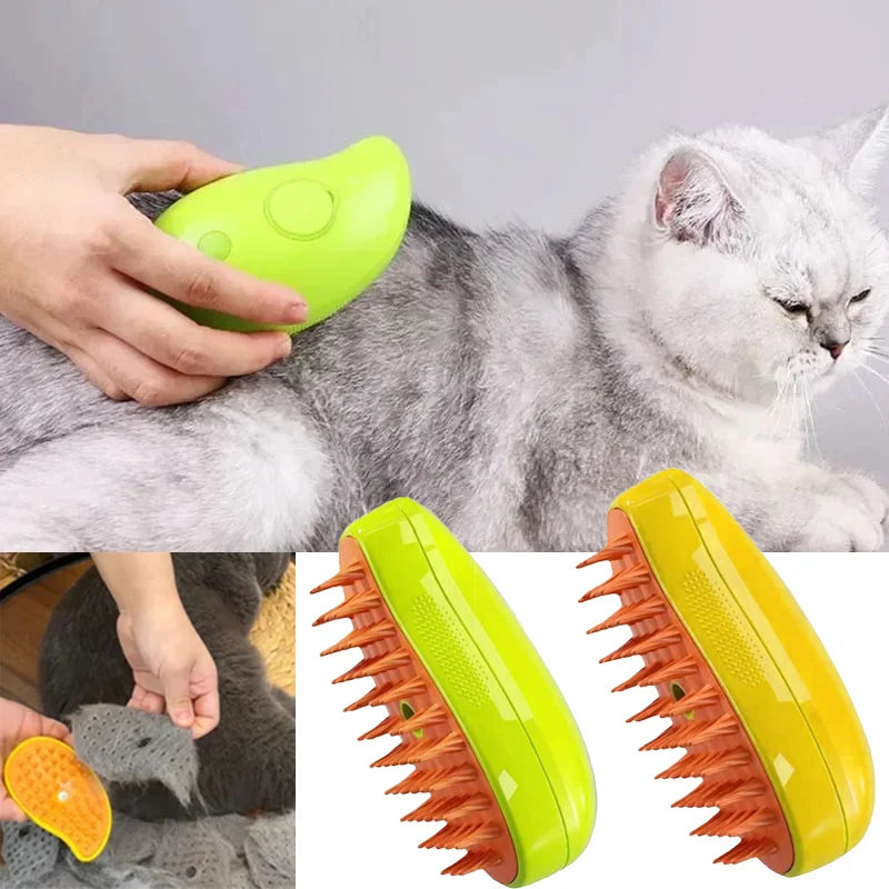 Cat Steam Brush: Grooming Excellence for Feline Elegance - PetPlanet