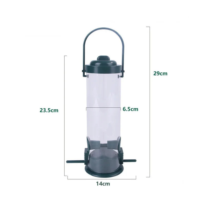 Automatic Outdoor Hanging Bird Feeder