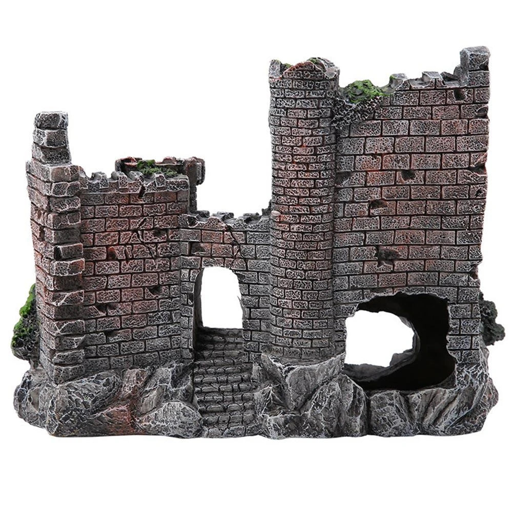 Resin Castle Hideout for Aquarium - PetPlanet