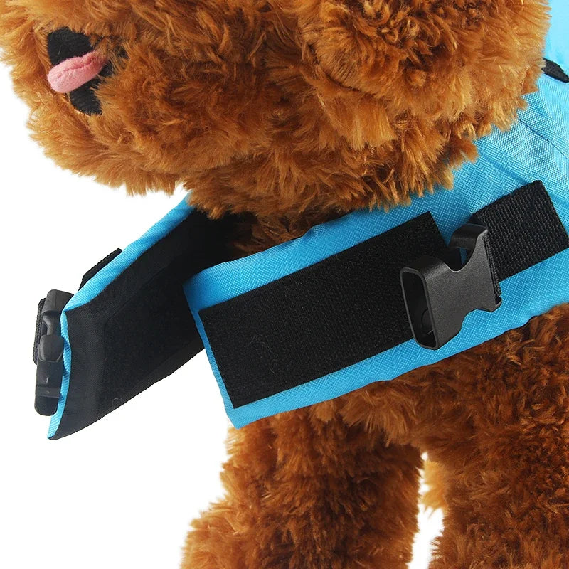 SharkGuard: Summer Dog Life Vest - Stylish Safety for Swimtime! - PetPlanet