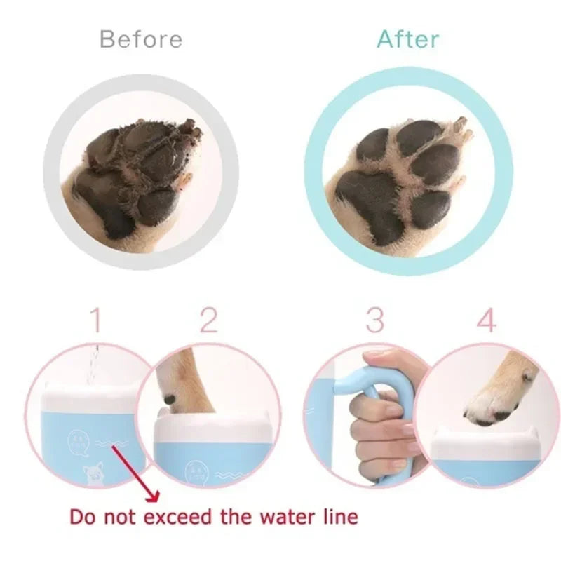 Pet Paw Wash Cup: Convenient Paw Cleaning for Your Furry Friend - PetPlanet