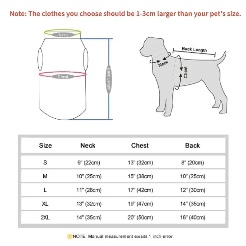 Dog Fleece Sweater – Warm Vest for Autumn/Winter