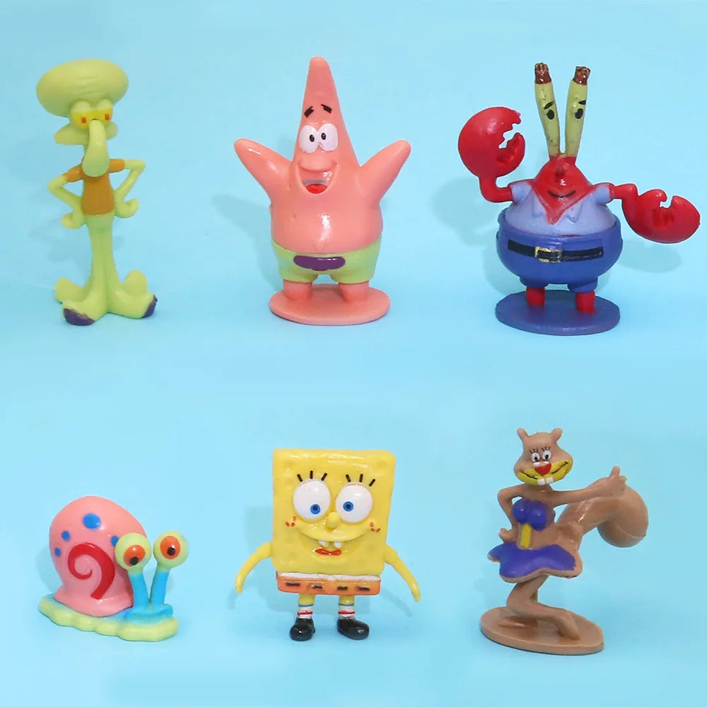 SpongeBob Aquarium Decoration Figures - PetPlanet