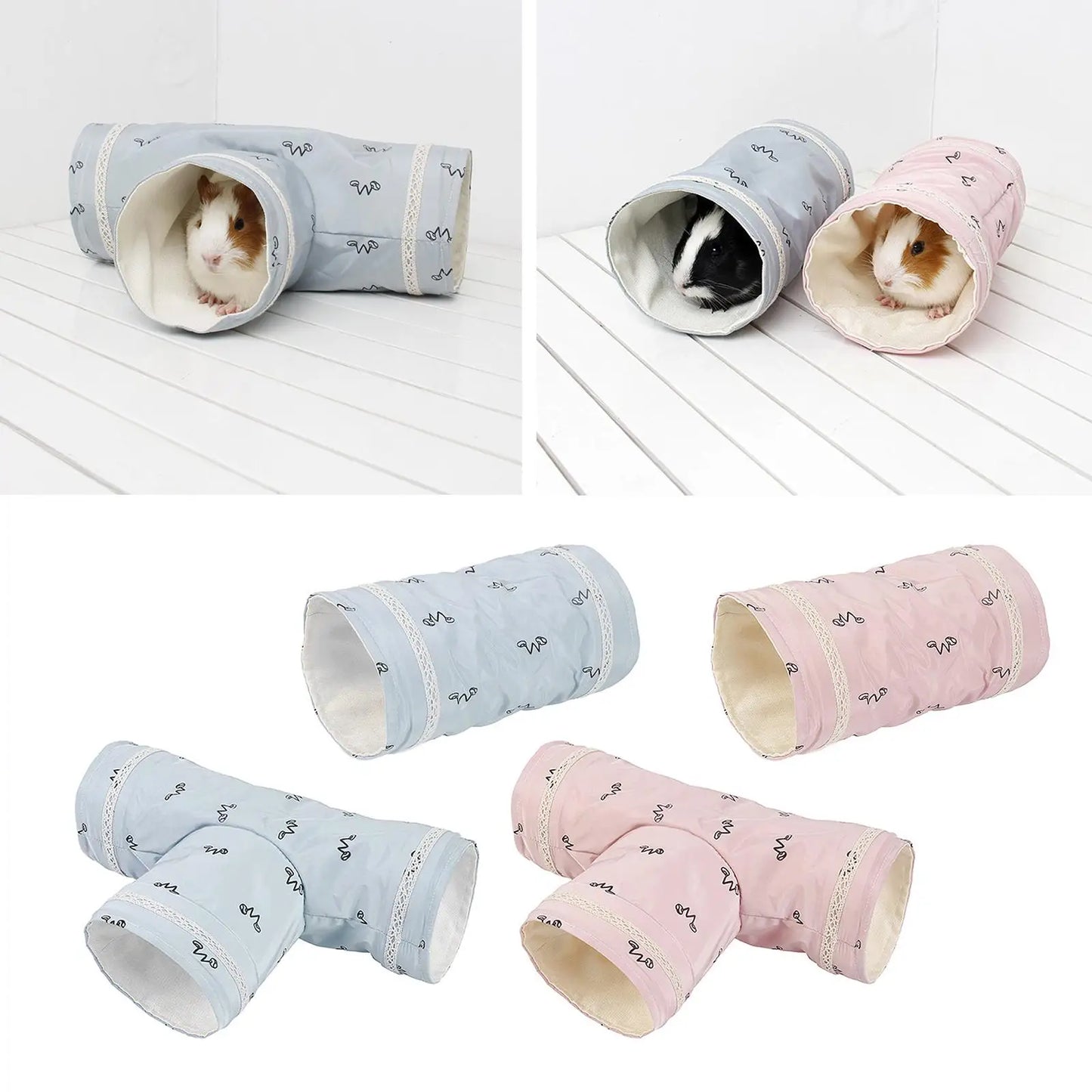 Small Mammals Tunnel Toy – Cotton