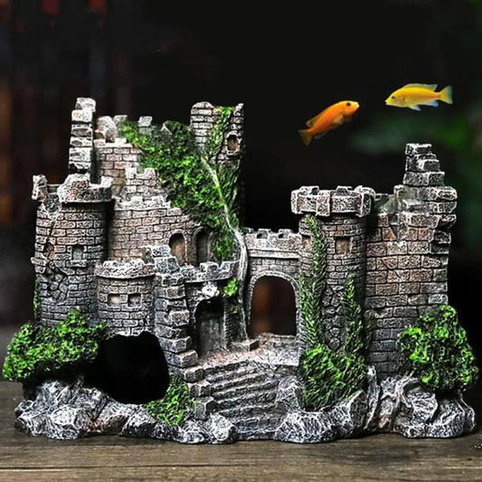 Resin Castle Hideout for Aquarium - PetPlanet