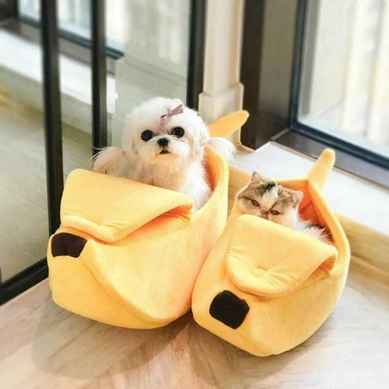 Banana Bed - Cozy, Funny, and Portable! - PetPlanet