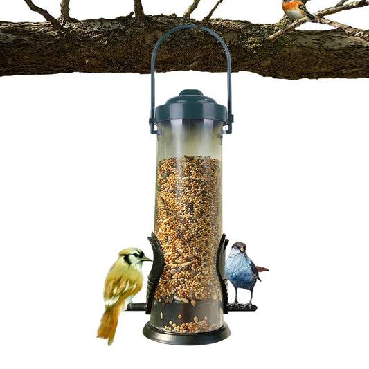 Automatic Outdoor Hanging Bird Feeder