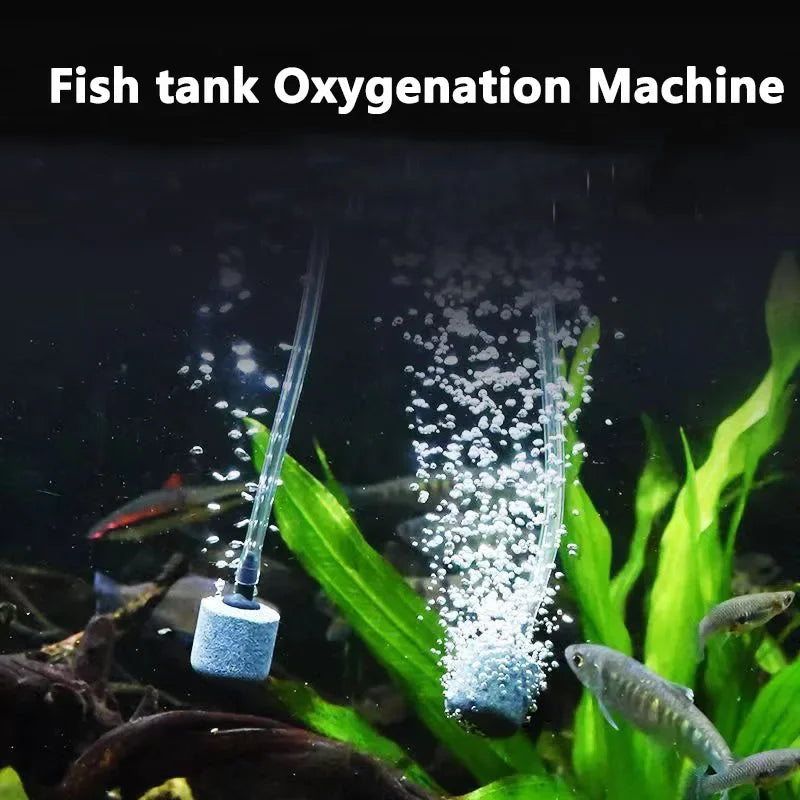 USB-Powered Mini Oxygen Pump – Portable Oxygenator for Fish Tanks & Aquariums