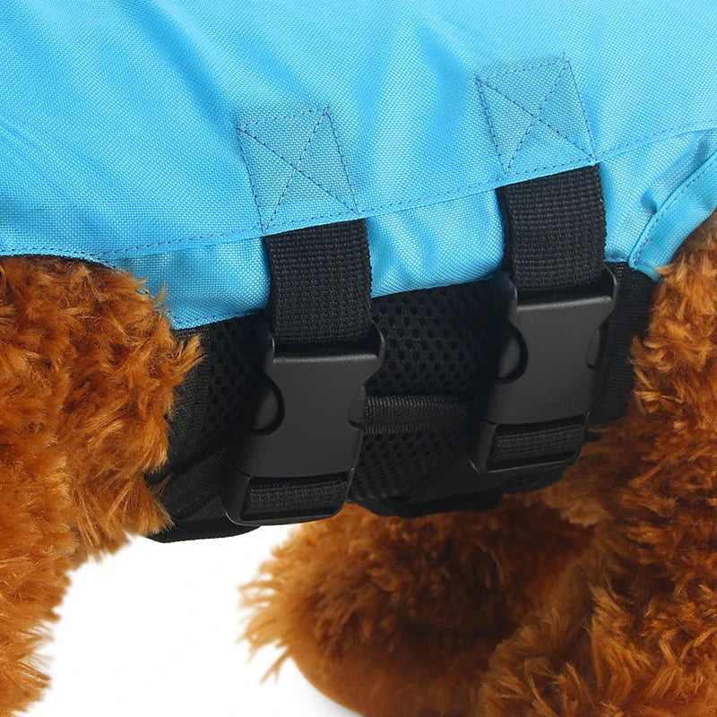 SharkGuard: Summer Dog Life Vest - Stylish Safety for Swimtime! - PetPlanet