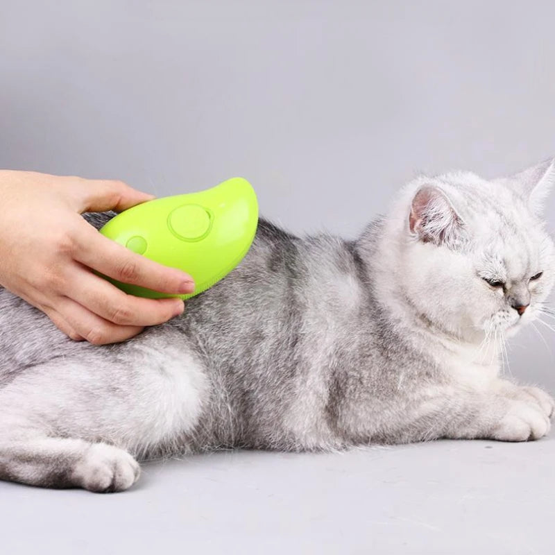 Cat Steam Brush: Grooming Excellence for Feline Elegance - PetPlanet