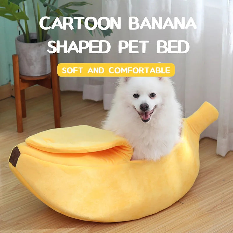 Banana Bed - Cozy, Funny, and Portable! - PetPlanet