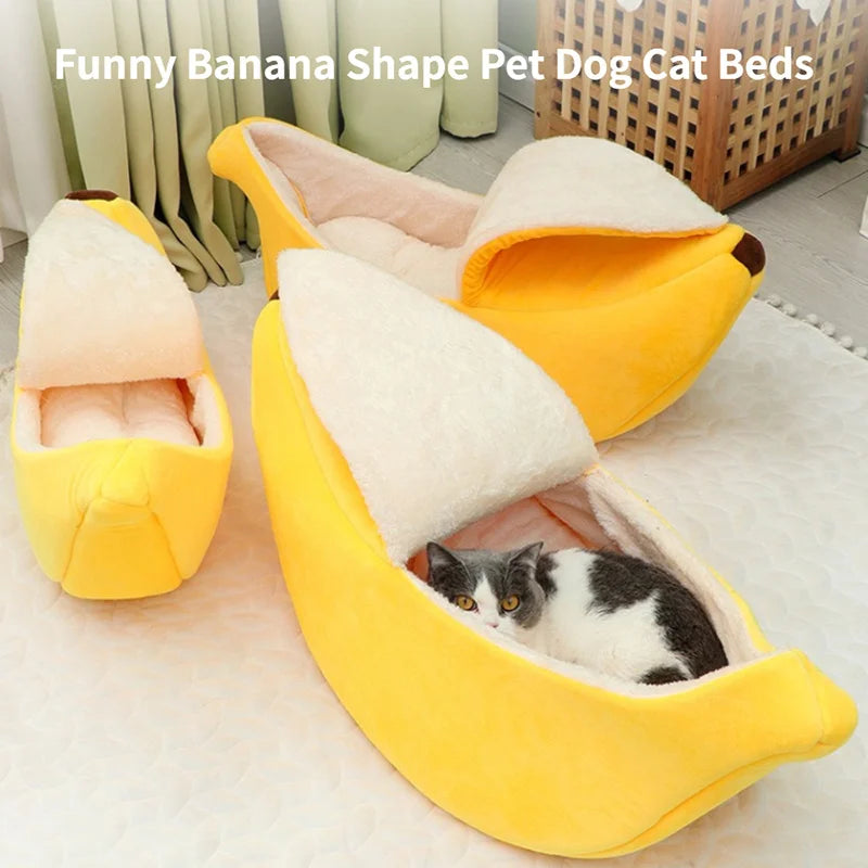 Banana Bed - Cozy, Funny, and Portable! - PetPlanet