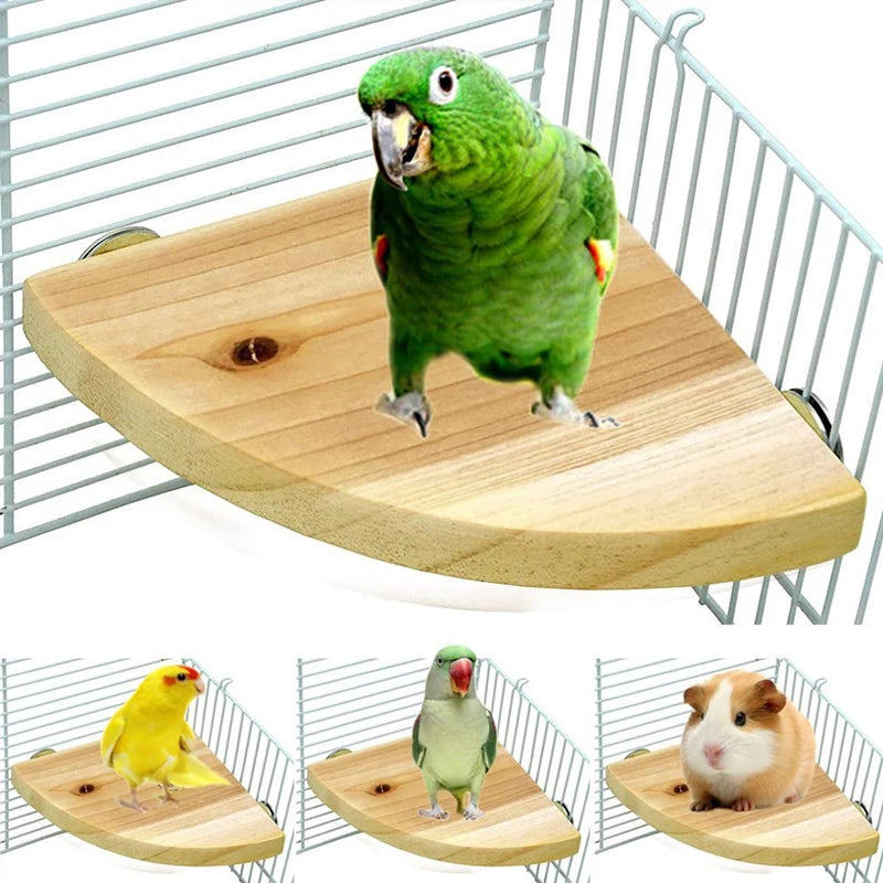 Wooden Bird Perch – for Birds and Small Animals